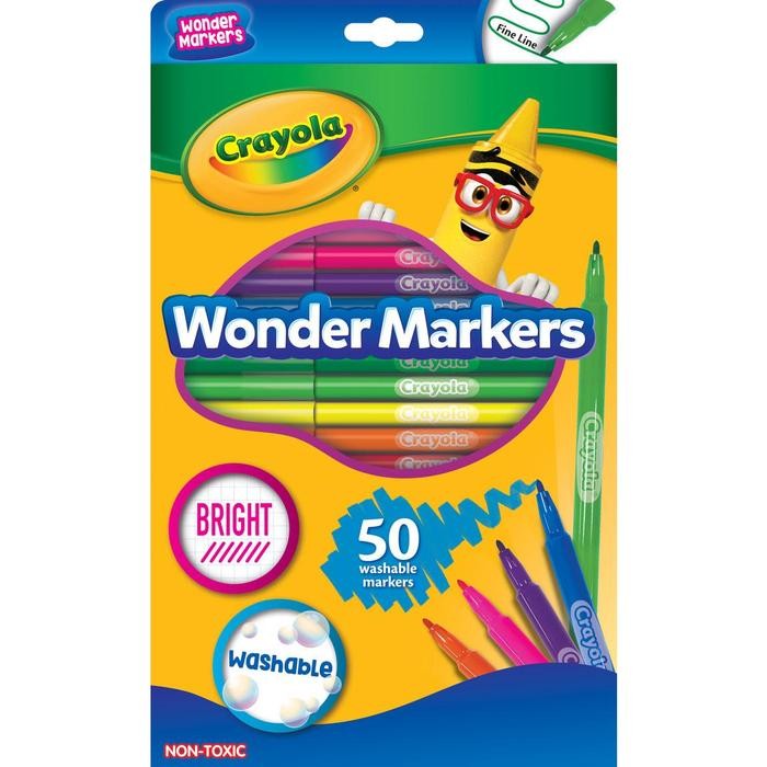 

Crayola 50ct Colors Wonder Markers