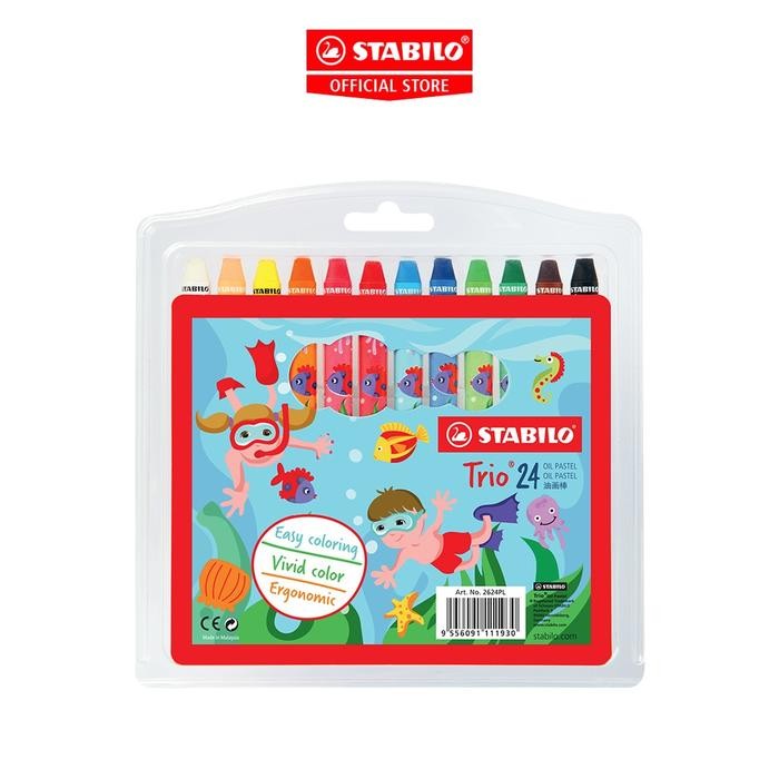 

STABILO Trio Triangular Oil Pastel / Oil Pastel / Crayon