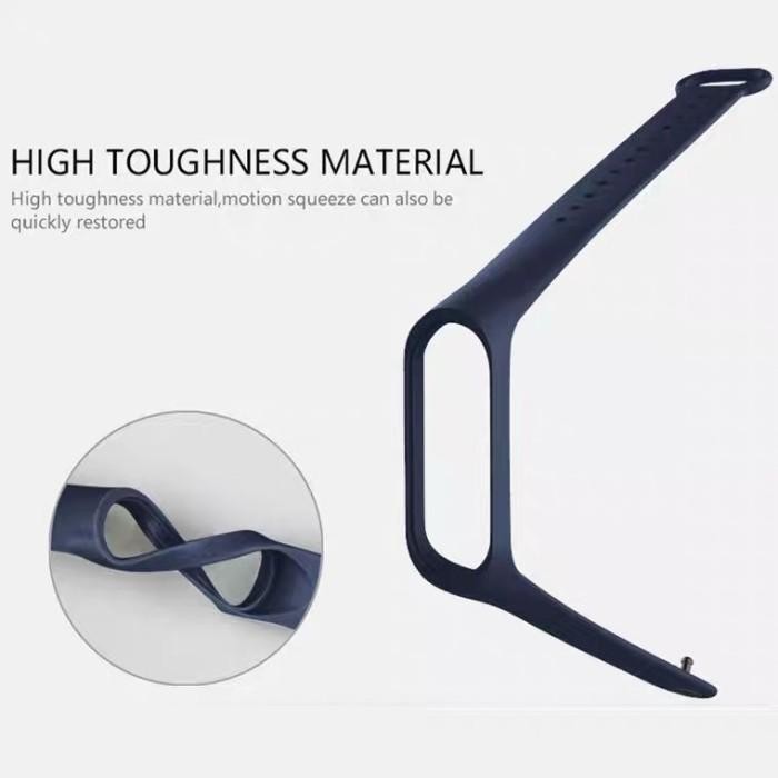 (Allthebest) Strap Xiaomi Mi Band 7 Tali Pengganti Xiaomi Mi Band 7 Polos