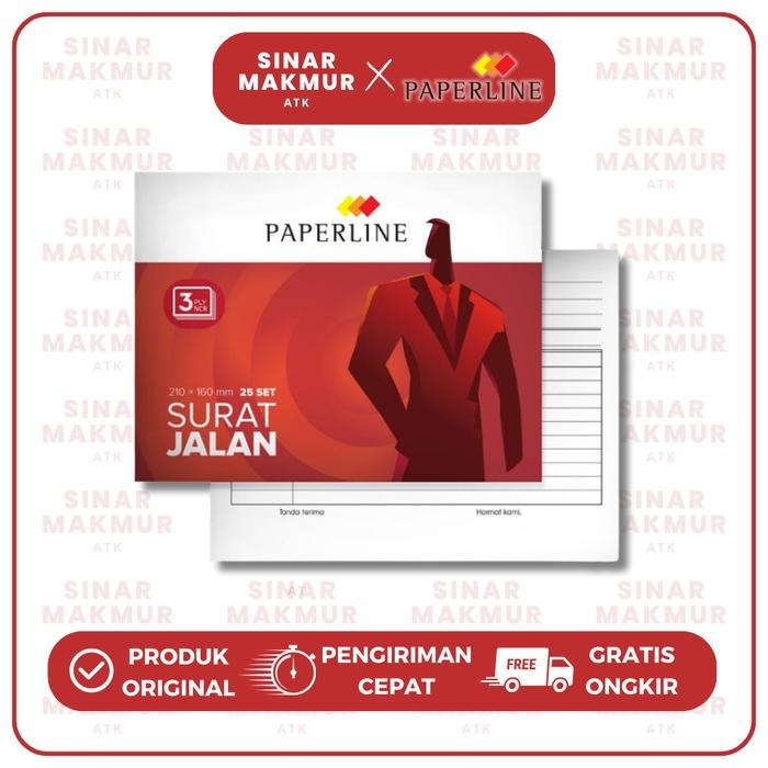 

TUMI Buku Surat Jalan/Bon Pengiriman Ncr Rangkap 3/3 Ply Paperline (Pak)