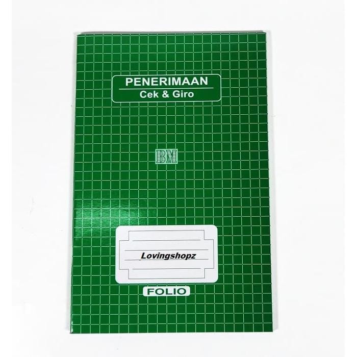 

TUMI Buku Penerimaan Cek&Giro Folio