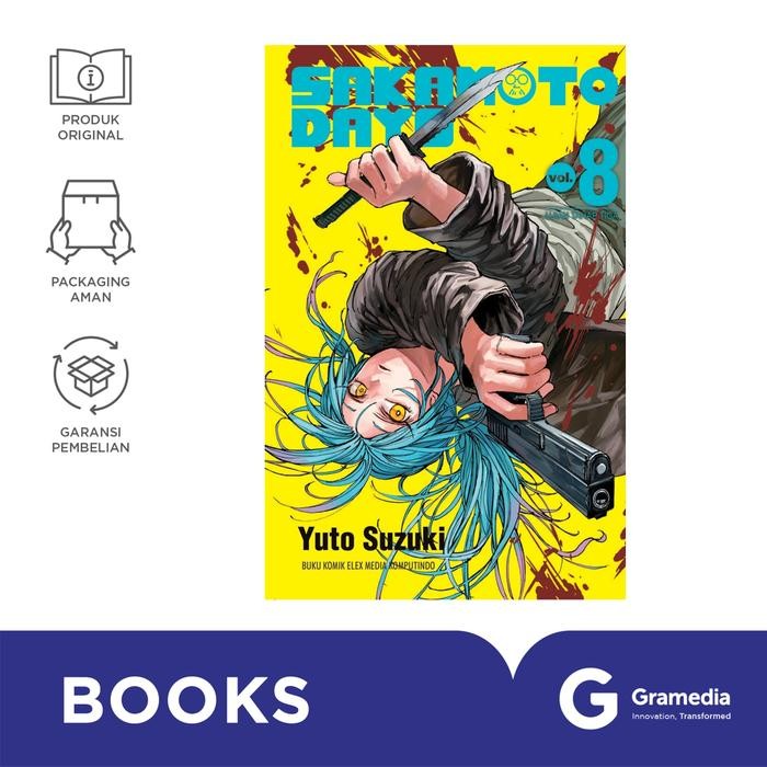 

Buku Komik Sakamoto Days 08