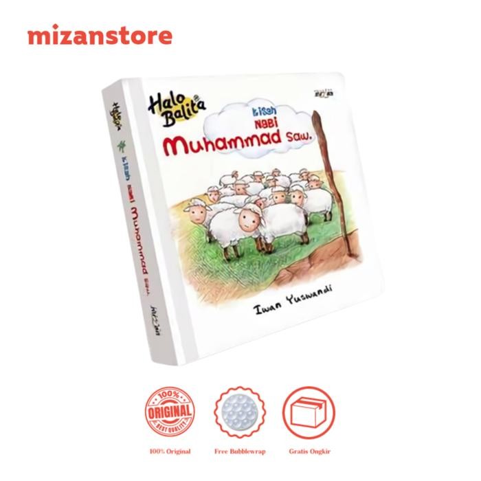 

[Mizan] Buku Anak Halo Balita: Kisah Nabi Muhammad S.A.W - Boardbook