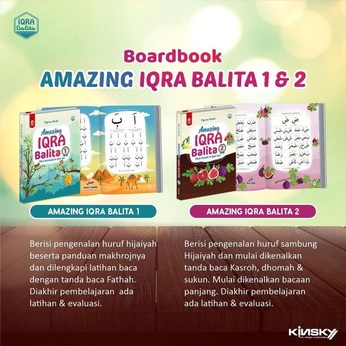 

Amazing Iqra Balita Plus Animals in Quran/ Iqro Balita Kinsky ORIGINAL