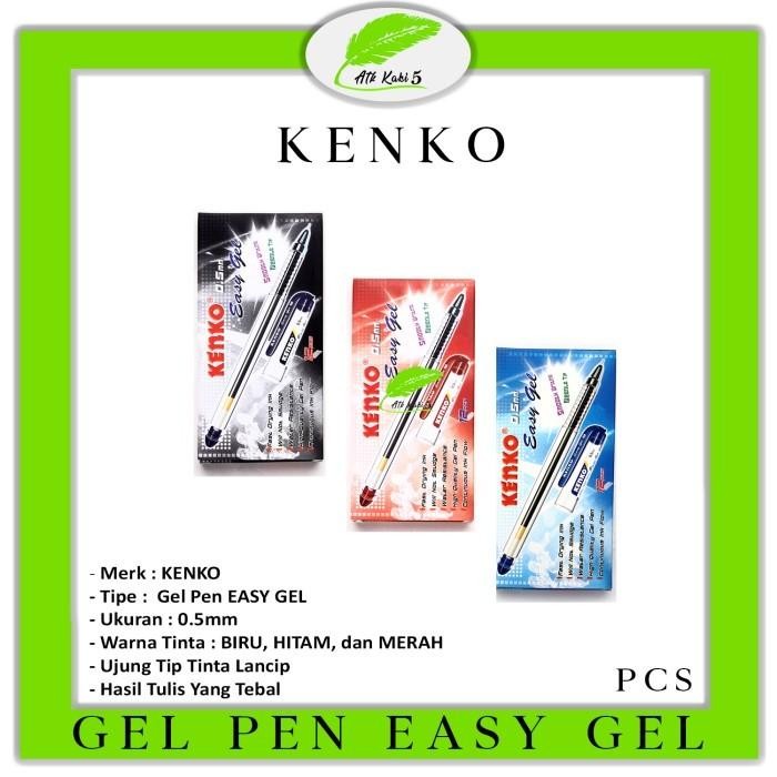 

I77W Kenko - Pulpen Easy Gel Kenko 0.5 Mm - Lusin