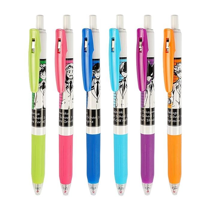 

I77W Zebra Sarasa My Hero Academia Gel Ink 0.5Mm Pen Limited Edition