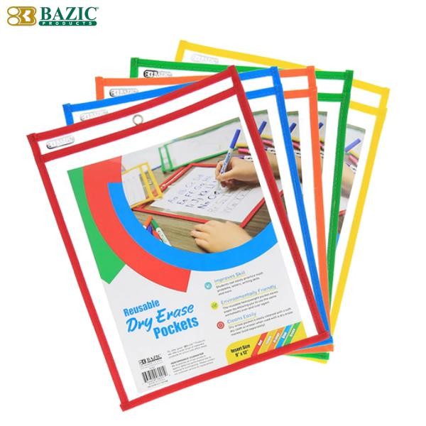 

I77W Bazic Reusable Writing Pockets - Pelindung Kertas