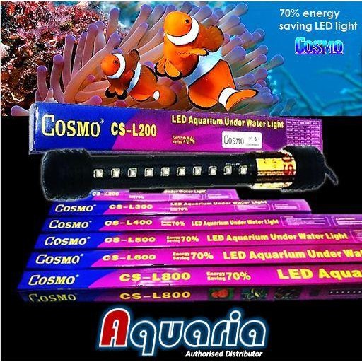 Cosmo Cs-L1000 Putihbiru Lampu Led 100Cm Aquarium Lighting