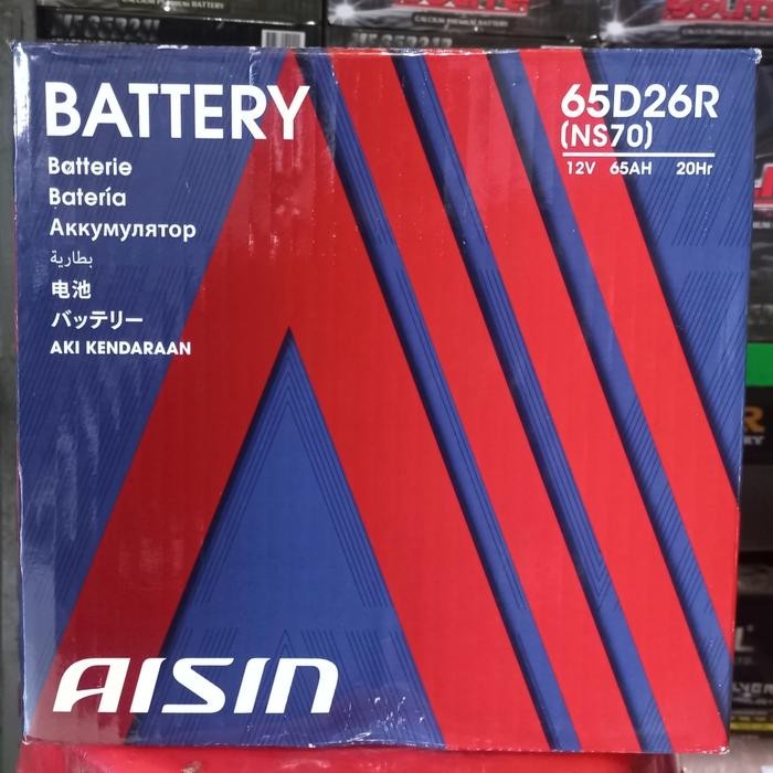 Aki Mobil Aisin Japan Ns70 65Ah