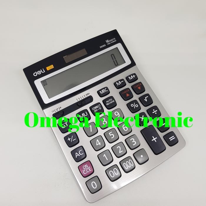 

X689 Deli 39265 Calculator Check & Correct Desktop Kalkulator 16 Digits