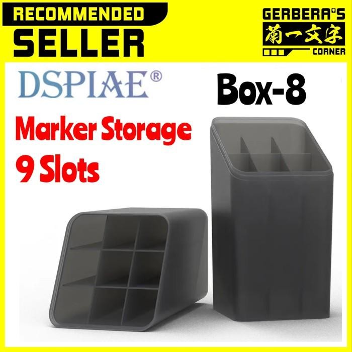 

X689 Dspiae Marker Storage Box 8 Tempat Marker Isi 9 Slot