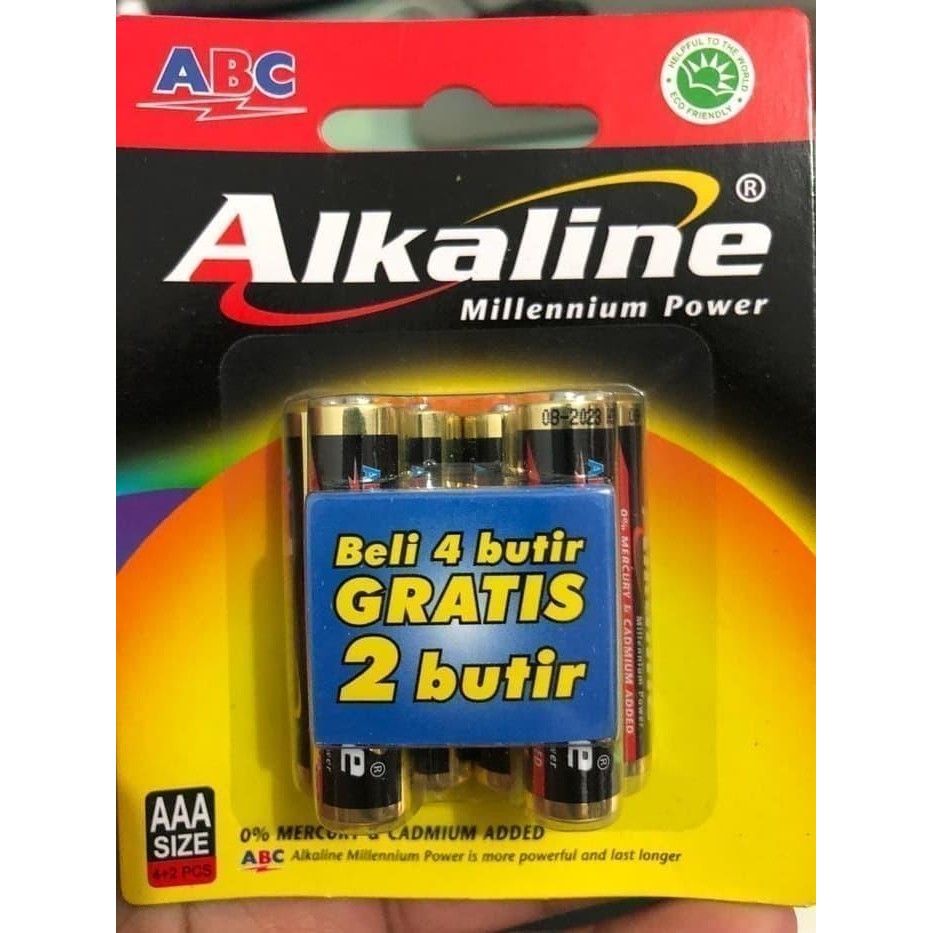 

X689 Baterai Alkaline Aaa Isi 6 Promo