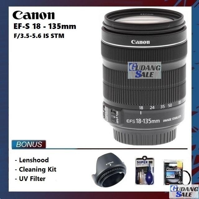 [NEW] Lensa Canon EF-S 18-135mm IS STM F3.5-5.6 -For Kamera Canon DSLR