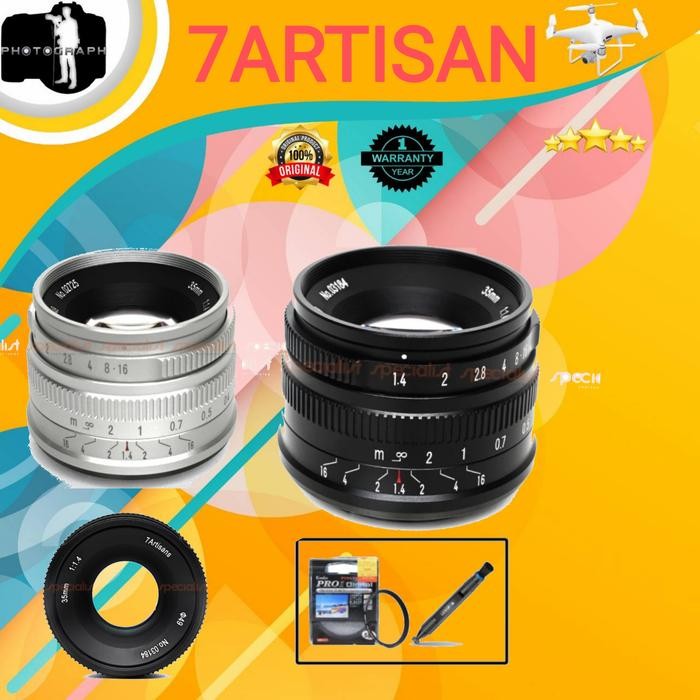 LENSA 7 ARTISANS 35MM F/1.4 FOR SONY E-MOUNT - 7Artisans 35mm for sony