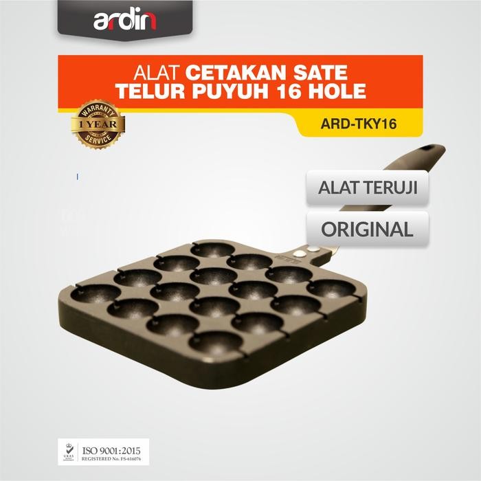 Alat Cetakan Sate Telur Puyuh 16 Hole Ardin Tyk-16