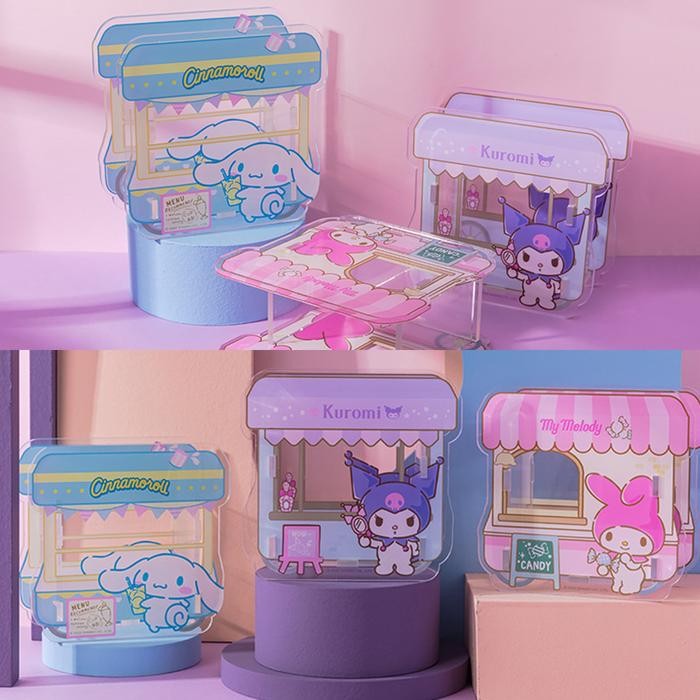 

Tokkado Sanrio Mise Desk Pen Holder Tempat Pulpen Alat Tulis Diy Lucu