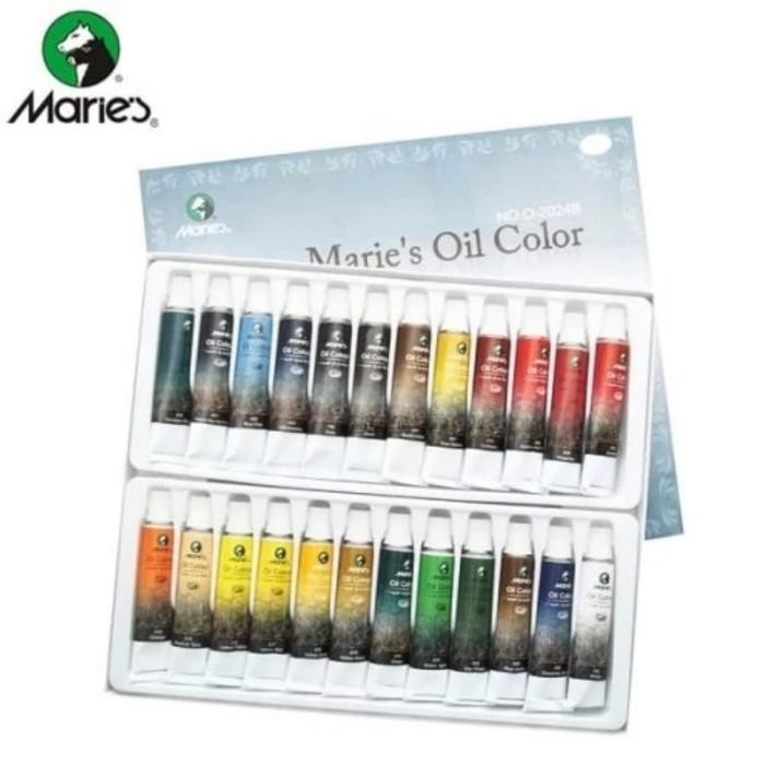 

Maries Oil Color Set 24 X 12Ml Cat Minyak