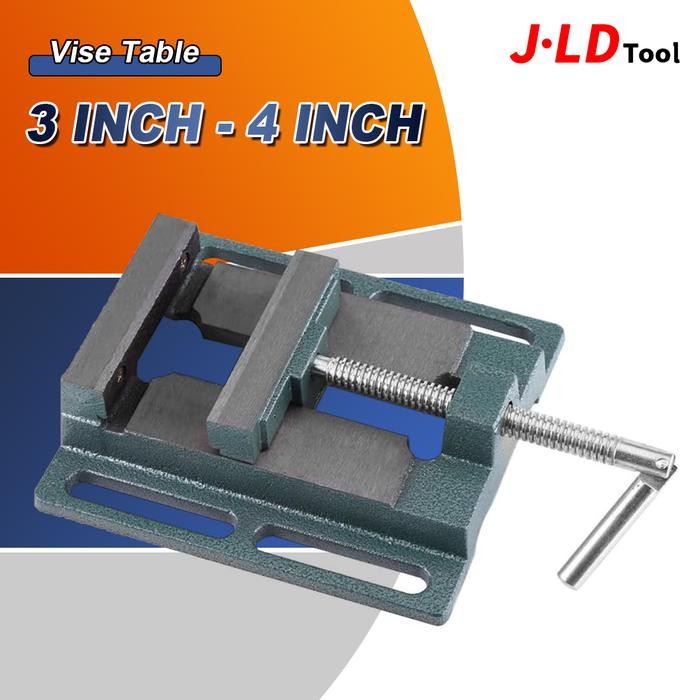 Ready Stock Jld Ragum Bor Duduk Besi Catok Besi Penjepit Ragum Catok Bor Duduk Catok Clamp Besi