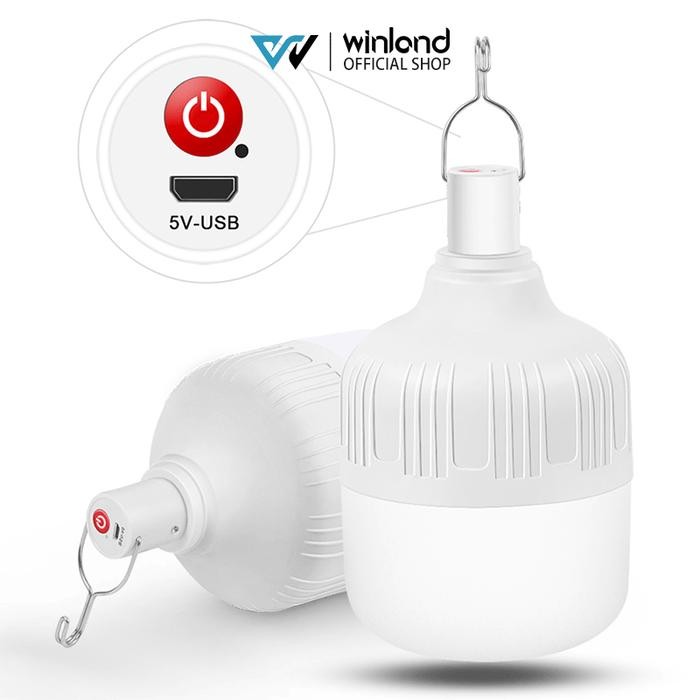 

[COD] WINLAND BOHLAM EMERGENCY LAMPU CAS LED LAMPU LED DI CAS LAMPU TENDA CAMPING LISTRIK