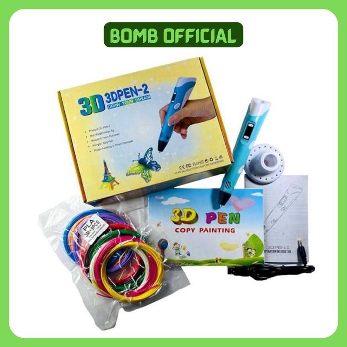 

Stereoscopic Printing Pen for 3D Drawing 3D pen Mainan