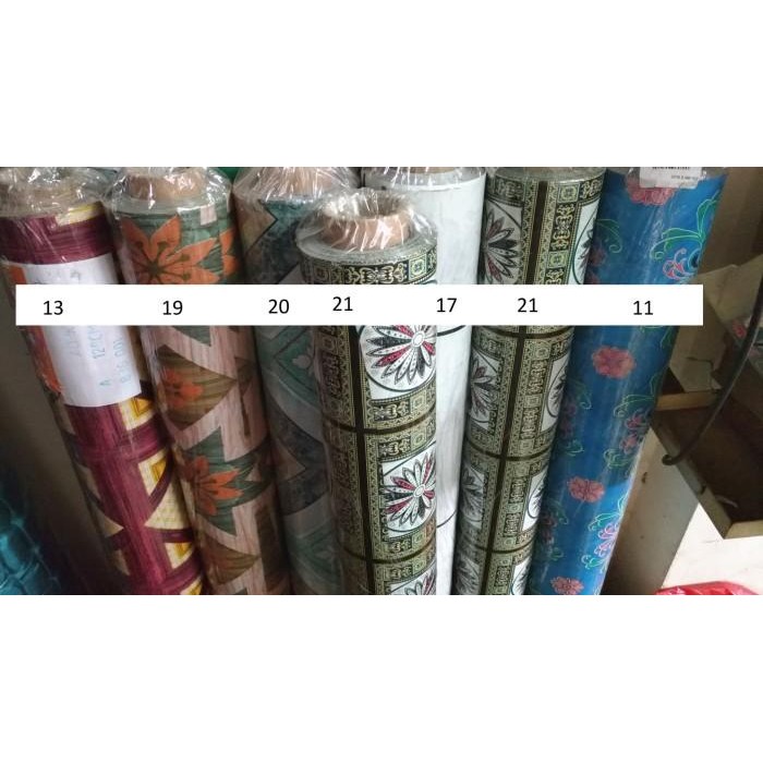 (Allthebest) Karpet PVC vinyl plastik meteran