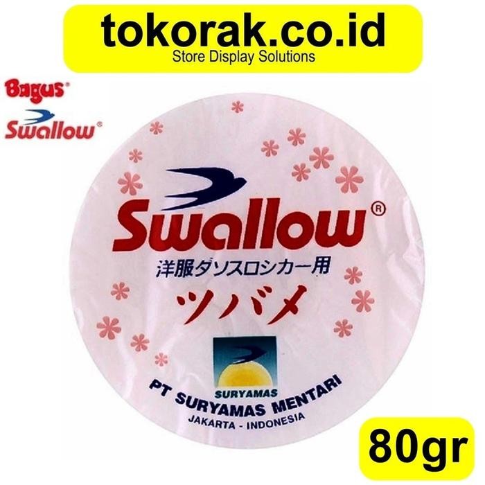 SWALLOW REFILL KAMPER TOILET WITH CASE 80 GRAM KAPUR BARUS GANTUNG