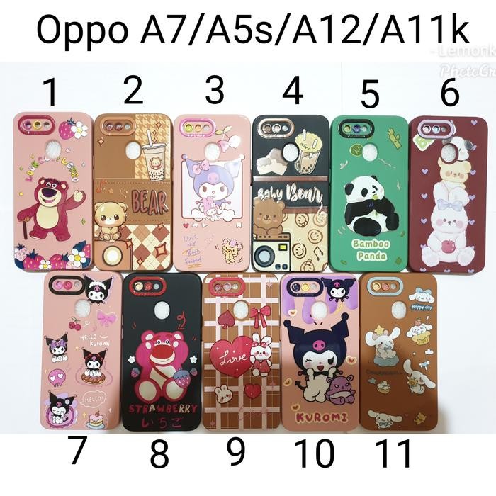 Soft case Fuze Oppo A12 2020 Motif Karakter