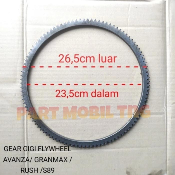 Gear Gigi Roda Gendeng Roda Gila Flywheel Toyota Daihatsu Avanza Xenia Rush Terios Espass Feroza