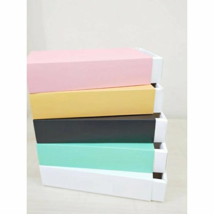 (Allthebest) Dus Kue/Box Kue/Kotak Kue brownies,Ogura,Model Sliding