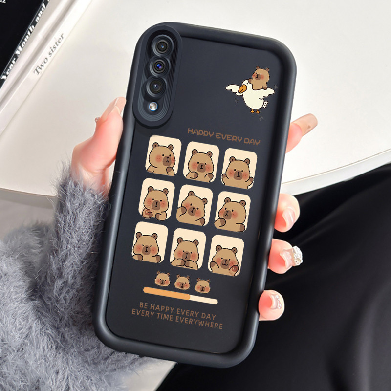 Casing Hp Untuk Samsung Galaxy A50 A50s A30s Case Kapibara lucu Kasing telepon ringan tipis Kesing S