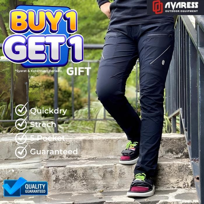 Consina Avtech - Celana Gunung Celana Panjang Sepeda Outdoor Pria Avaress 05