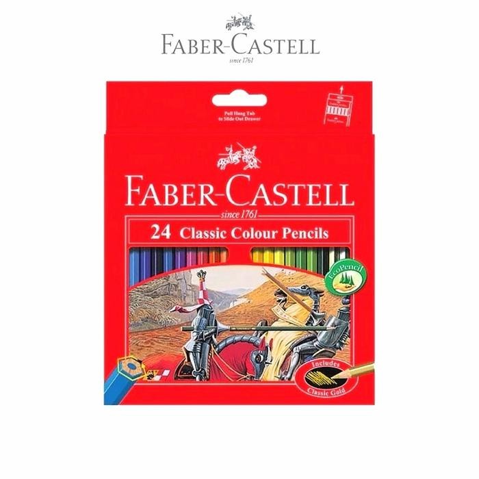 

SARI Pencils Warna Faber-Castell 24L Classic