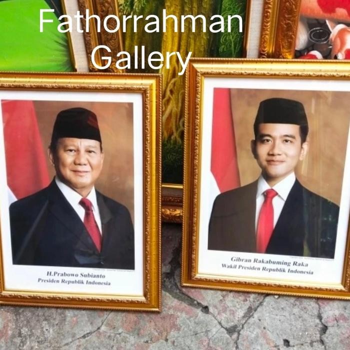 

SARI Bingkai Foto Presiden H Prabowo Dan Wakil Presiden Gibran Rakabuming