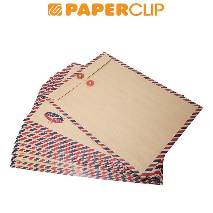 

SARI Amplop Coklat 310 Tali Isi 10 Air Mail