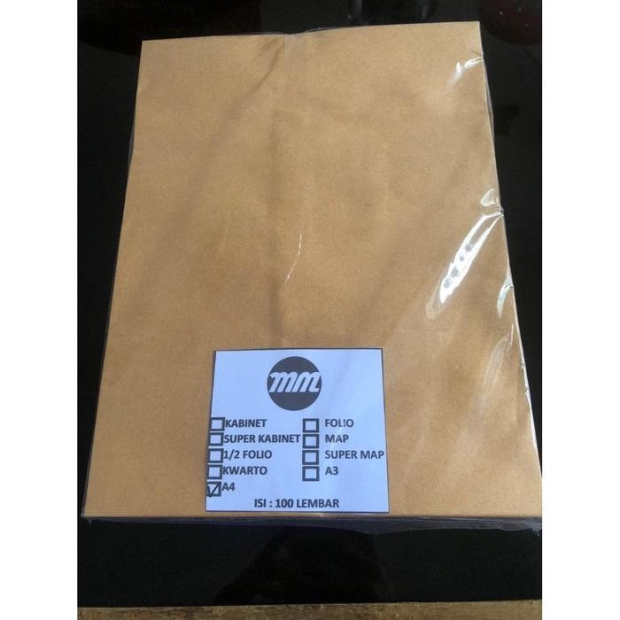 

5WUM Amplop Coklat Mm 80Gr Ukuran A4 (Isi 100 Lembar)