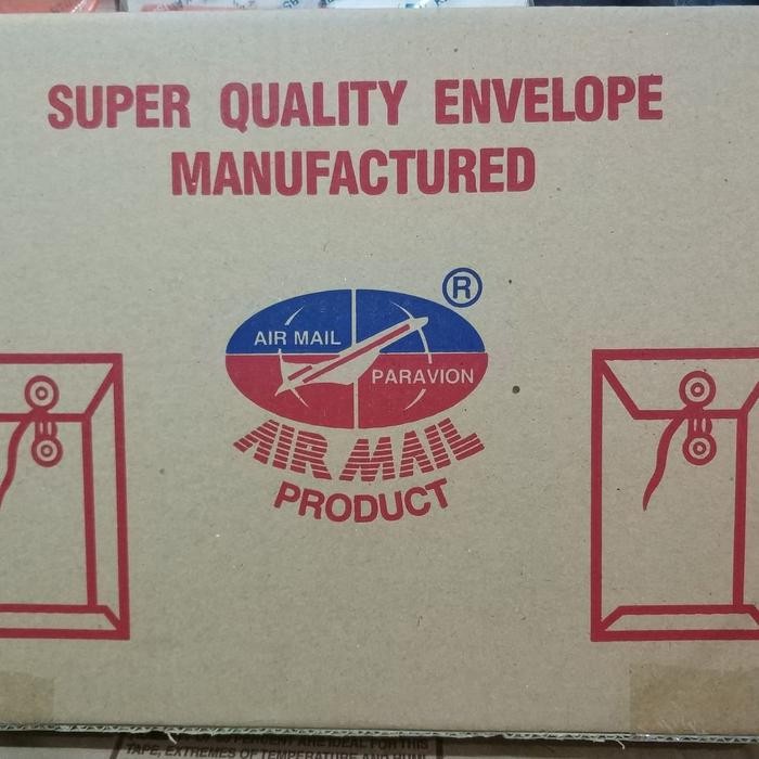 

SARI Amplop Tali Coklat Air Mail ( Isi 50 Pcs )