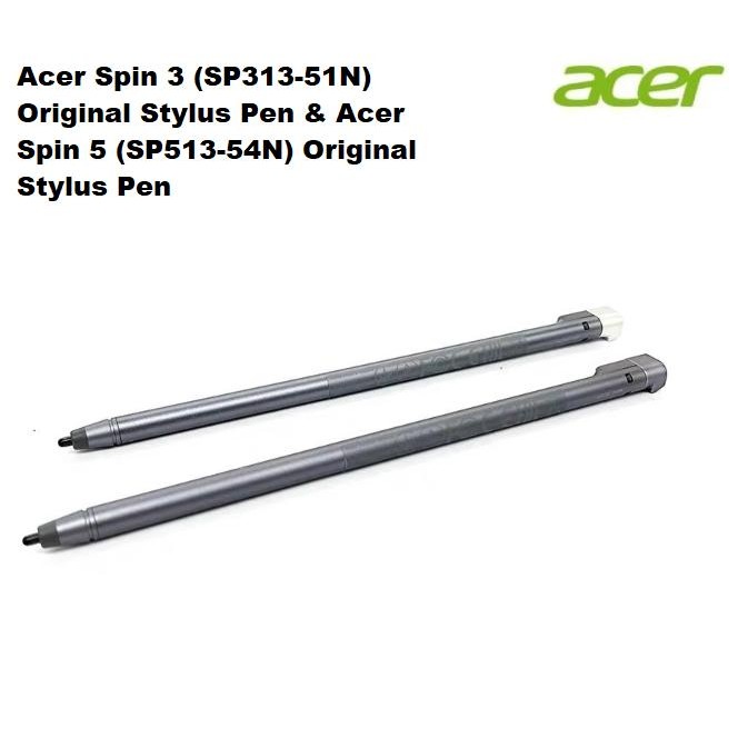ACTIVE STYLUS PEN LAPTOP RECHARGEABLE ACER SPIN 3 SPIN 5 ORIGINAL