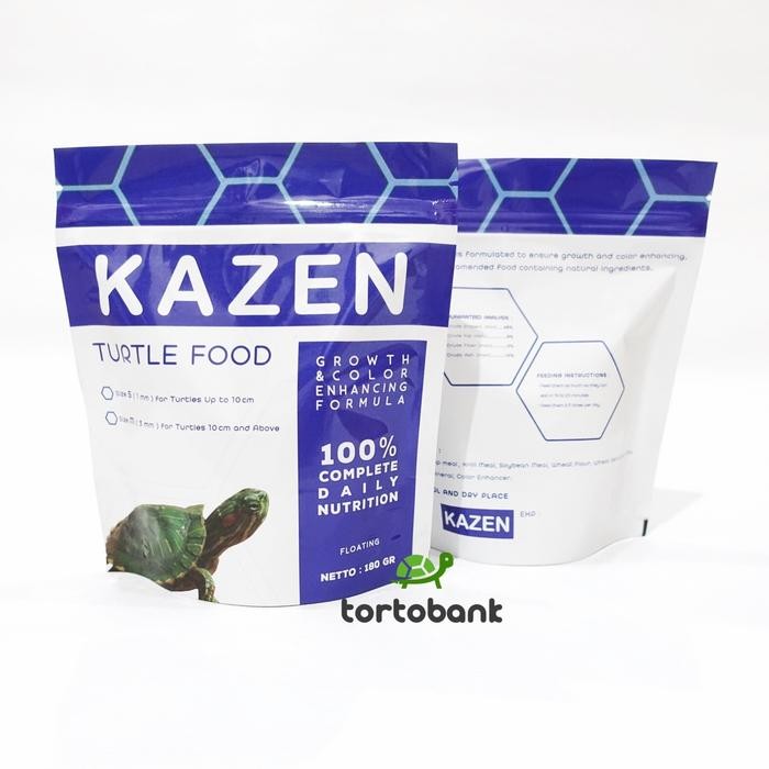 KAZEN TURTLE FOOD - PELET KURA BRAZIL / KURA AMBON / KURA DADA MERAH