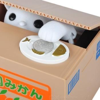 Bisa E-Katalog Mainan Edukasi Anak Celengan Kotak Unik Lucu Pencuri Uang Duit Koin