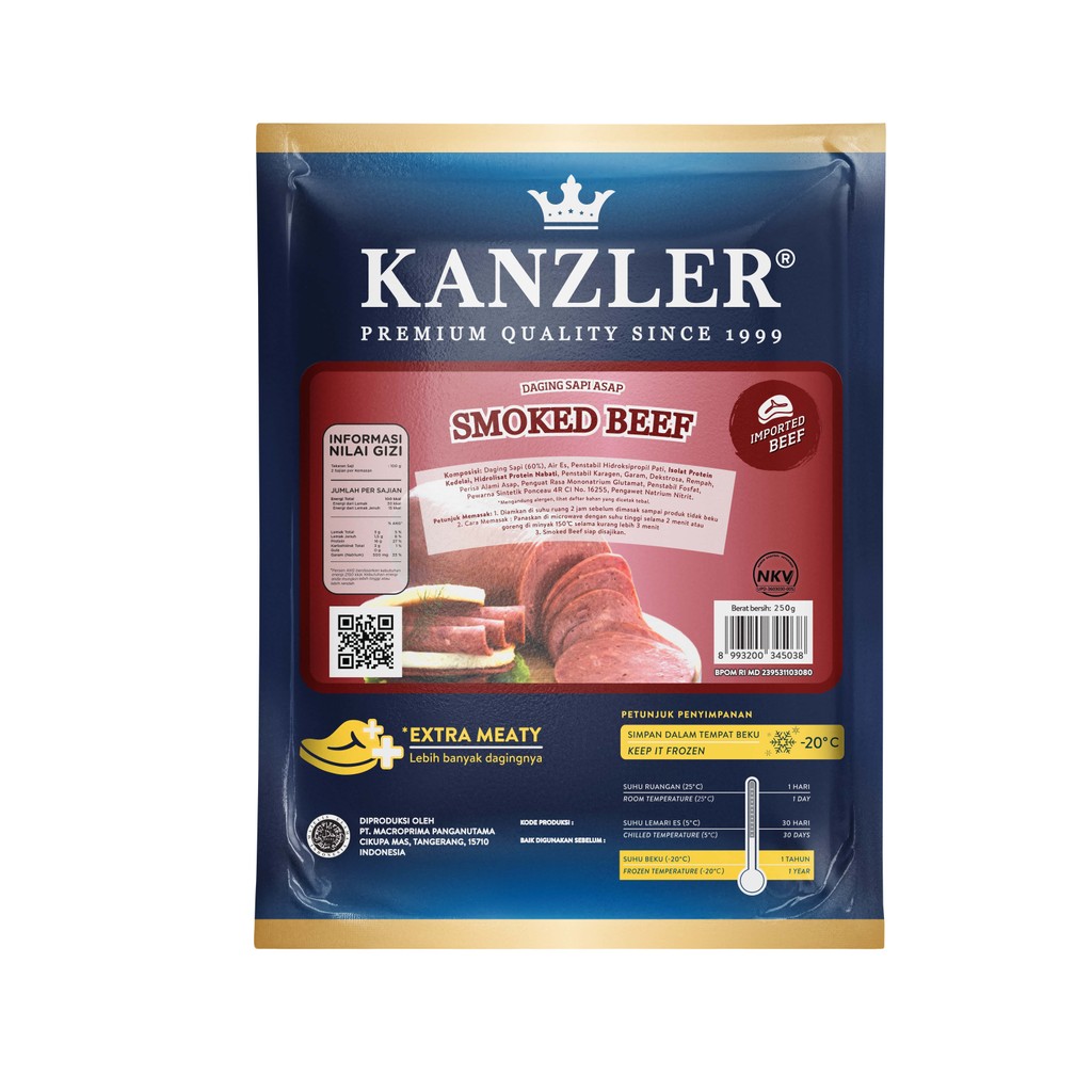 

Kanzler Smoked Beef 1 pack