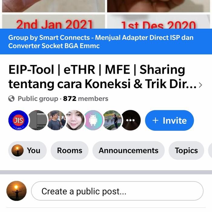 ETHR PENGGANTI EIP TOOL DIRECT ISP EMMC TANPA BOX (NOT UMT HYDRA ISP)