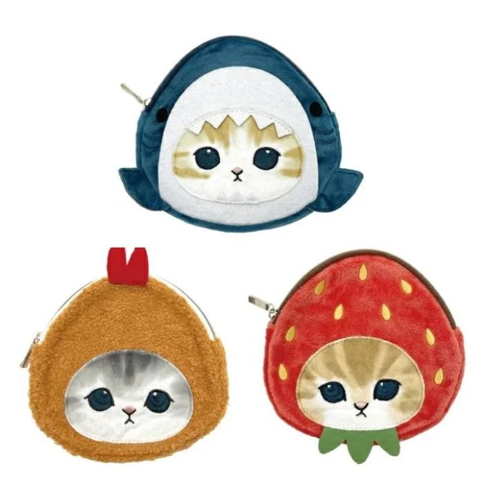 Mofusand Plush Pouch Dompet plush mofusand