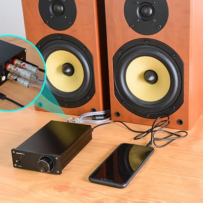 AIYIMA A07 AMPLIFIER 2X300W TPA3255 CLASS-D DIGITAL AMPLIFIER