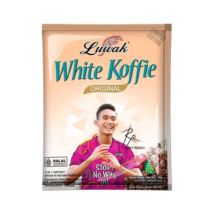 

Luwak White Koffie Original 10x20gr - 12 pcs [Carton]