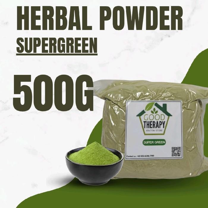 

Bubuk Halus Teh Hijau kemasan vacuum S+ Asli Kalimantan 500gr