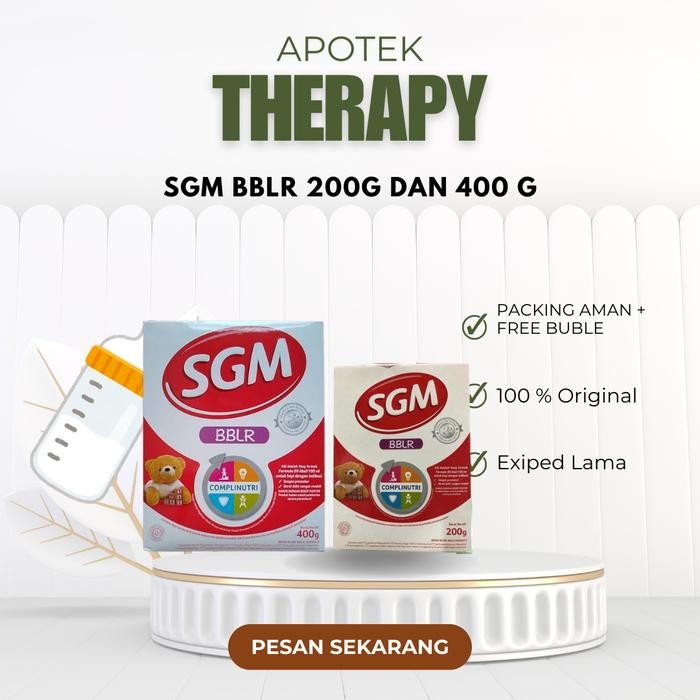 SGM BBLR 200 G dan 400 G/ BOX Bayi Lactogrow sgm bblr sufor penambah bb bayi susu bayi