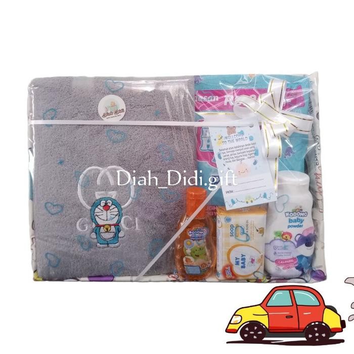 

Parcel Bayi Kado Bayi Perlengkapan Bayi Set Mandi Bayi - Popok