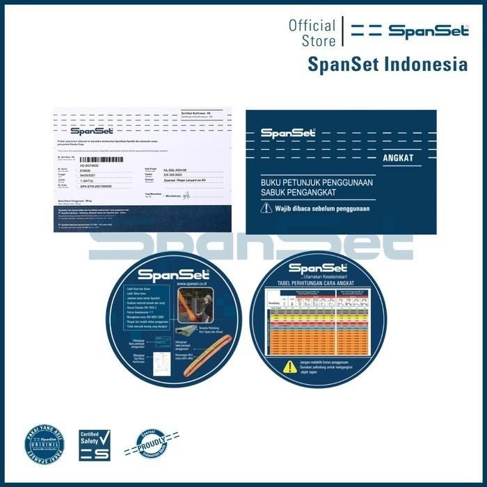 

Bisa Termin! [Rs-L6000-5M] Spanset Roundsling 6 Ton X 5 Meter, Safety Factor 7:1, Tali Angkut &
