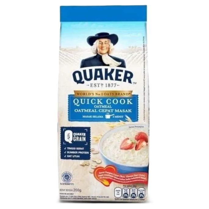 

Quaker Quick Cooking 200G