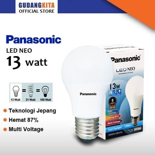 

READY PANASONIC LAMPU LED NEO COOL DAYLIGHT 13 WATT - LDAHV13DH7A
